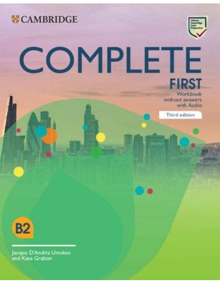 COMPLETE FIRST WORKBOOK WITHOUT ANSWERS WITH AUDIO 3º ED